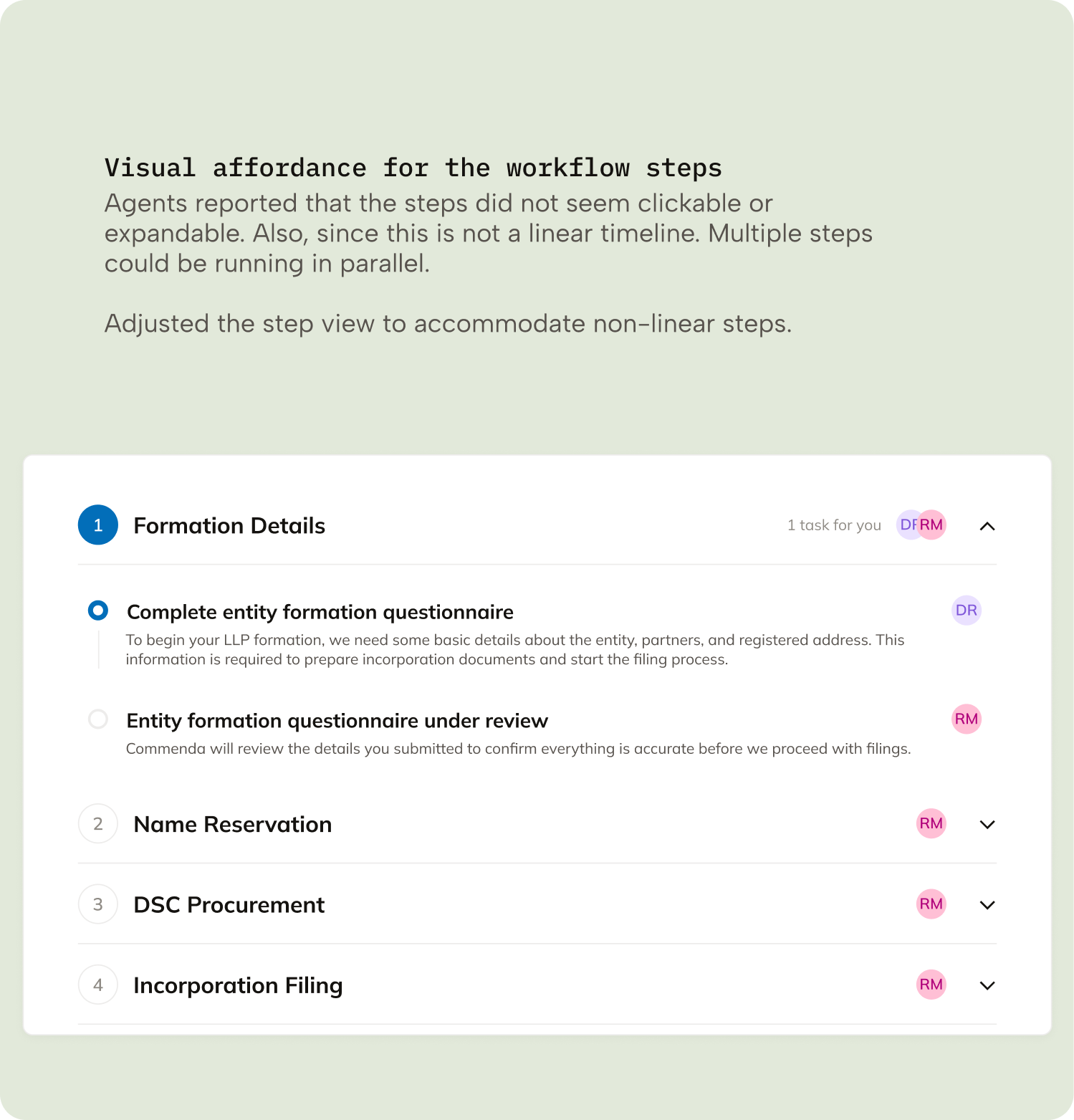 Workflow detail 2
